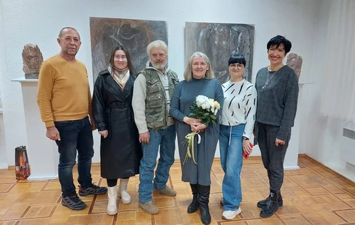 Триває виставка живопису і скульптури Людмили Корж-Радько та Богдана Коржа